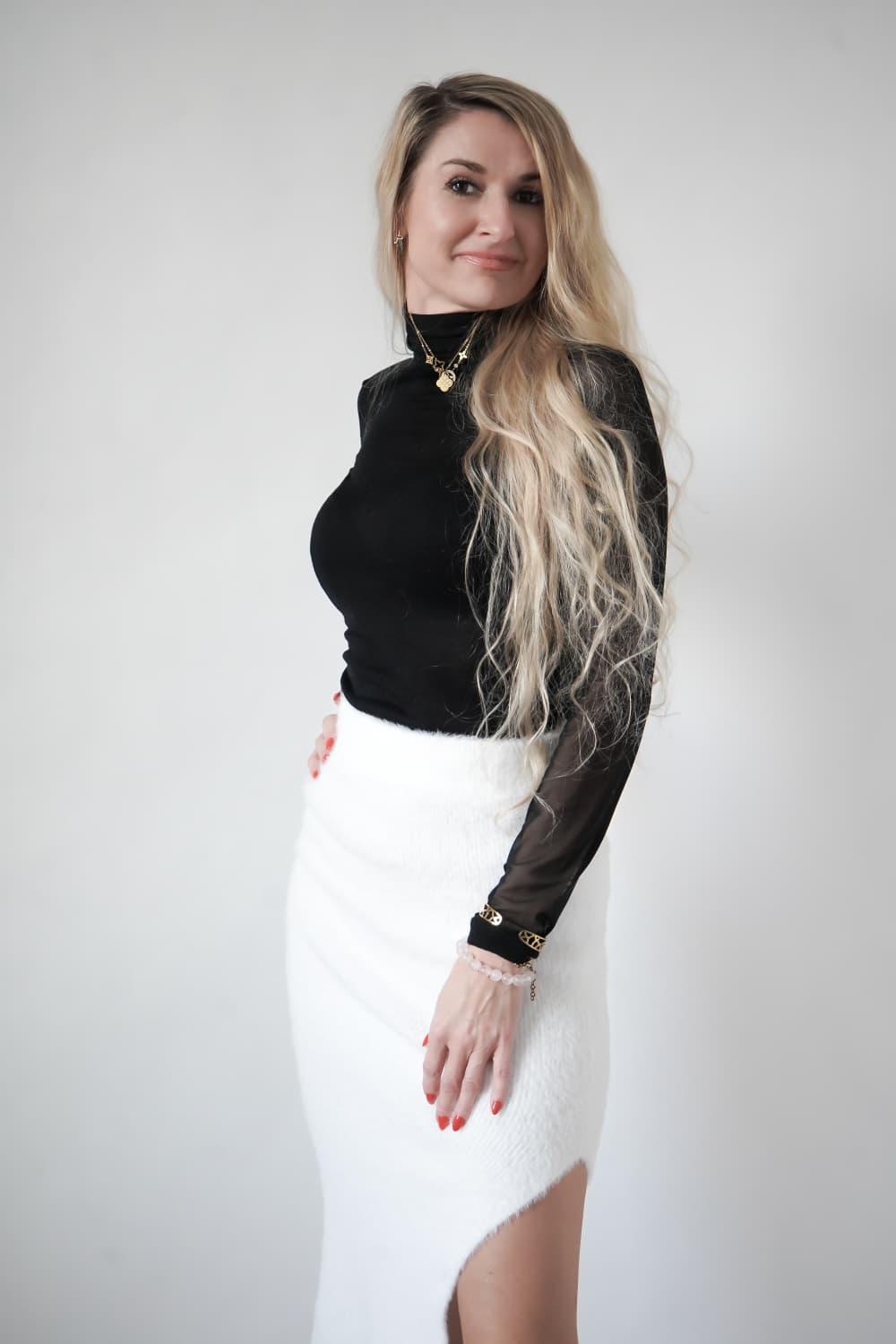 Anna Maria Wilk w sesji wizerunkowej dla strony o mediacjach